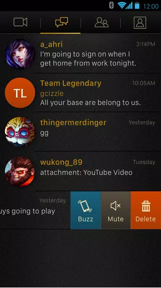League Chat Screenshot 3