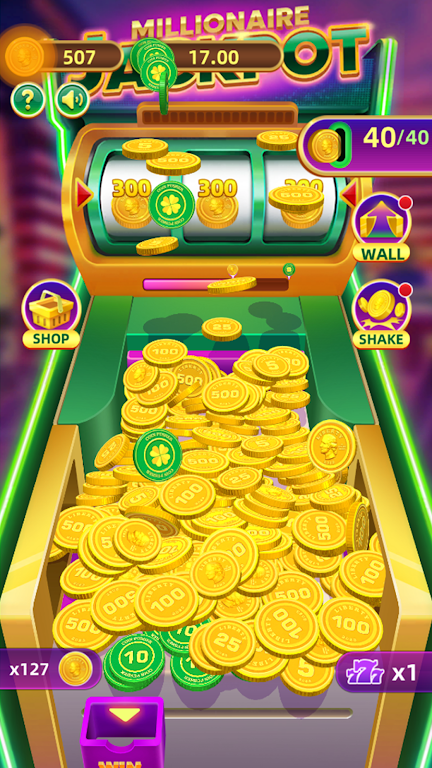 Jackpot Lucky Pusher Captura de tela 2