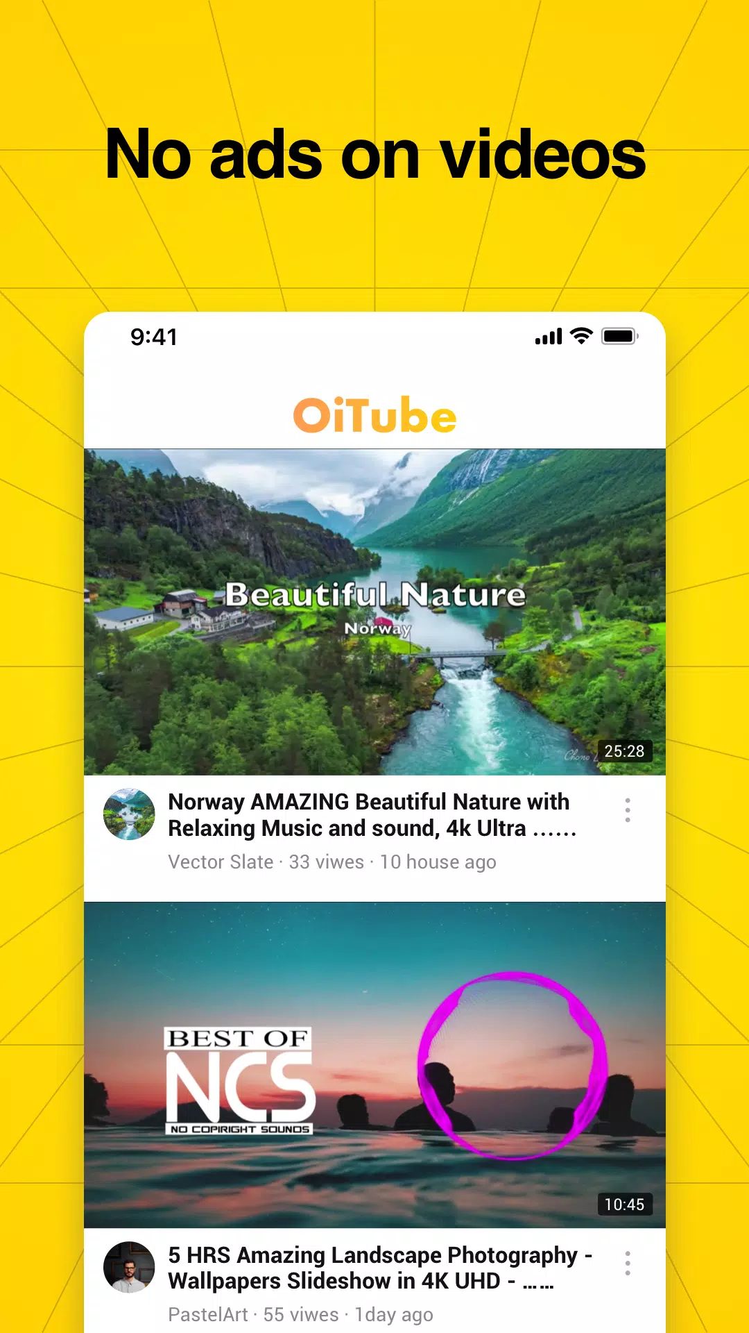 Schermata OiTube 1