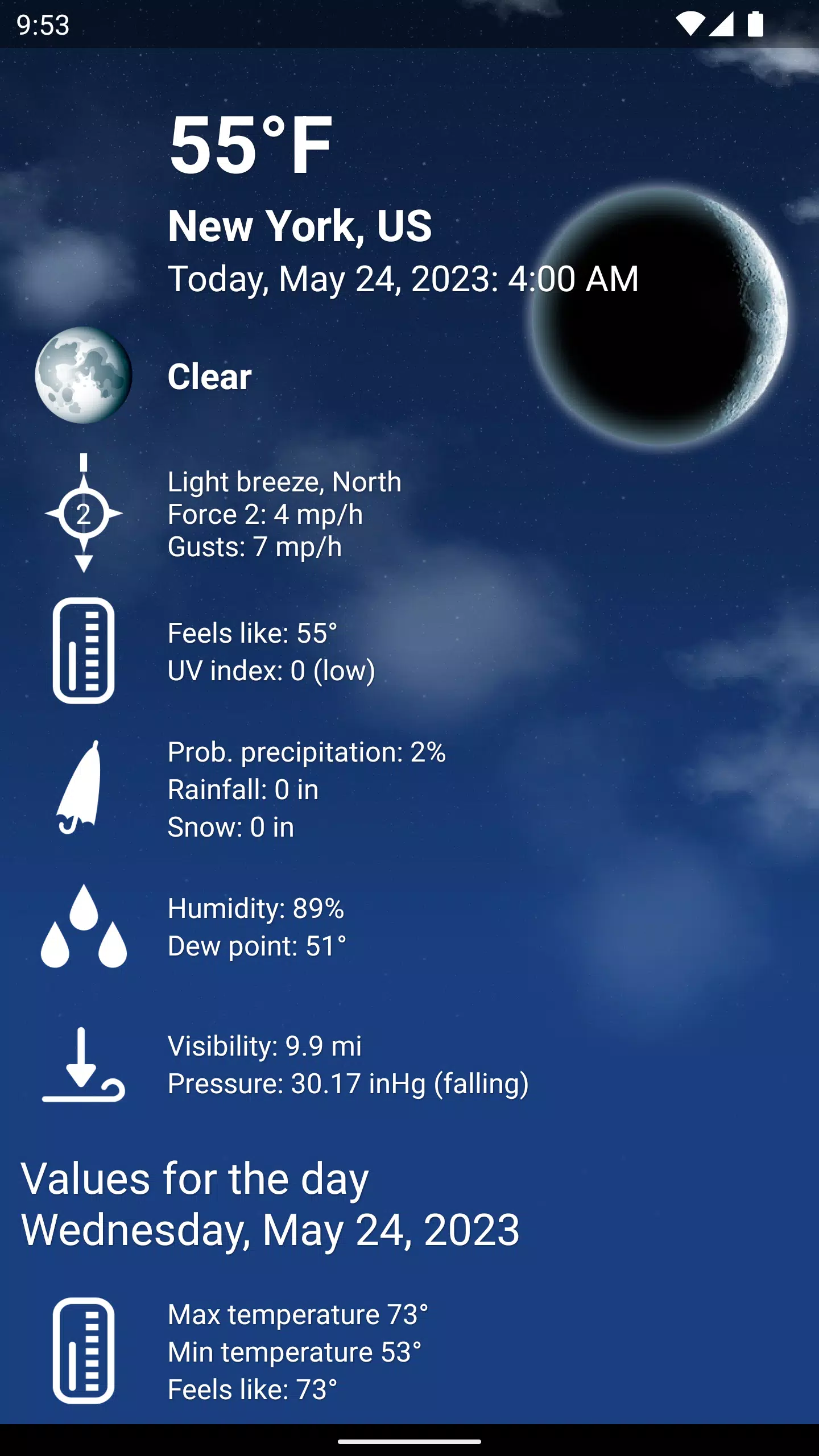 Weather XL PRO 스크린샷 3