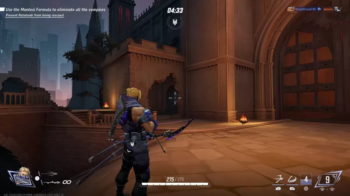 Le porte al castello di Dracula in Marvel Rivals come parte di un articolo su come infrangere la tempesta di sangue una statua.