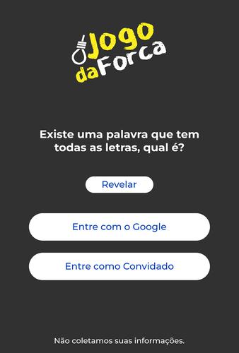 Jogo da Forca Скриншот 2