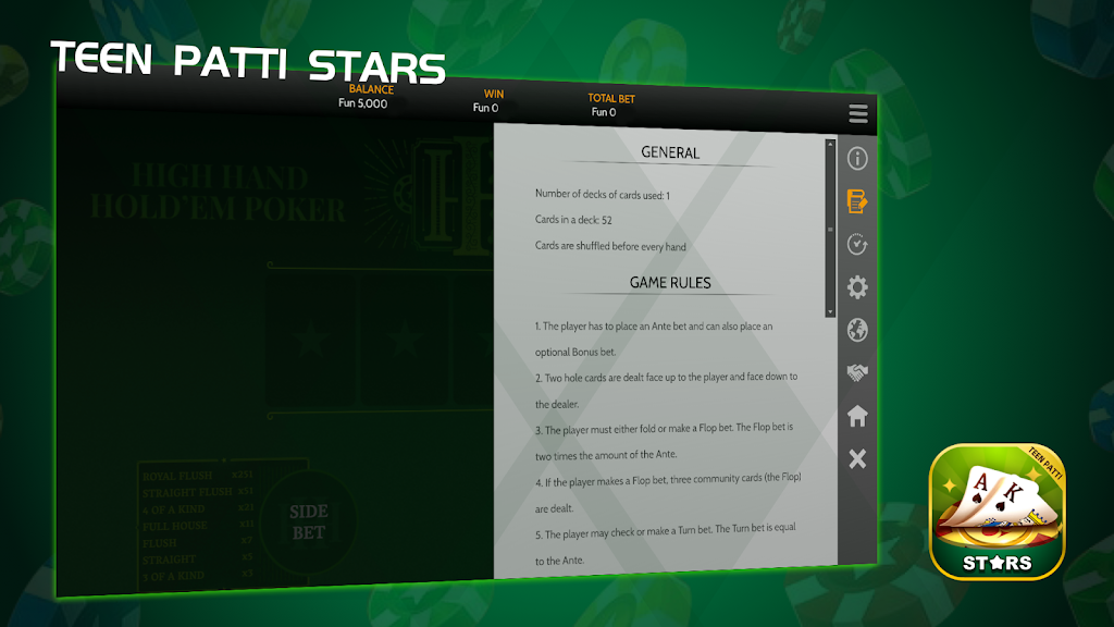 Teen Patti Stars Capture d'écran 2