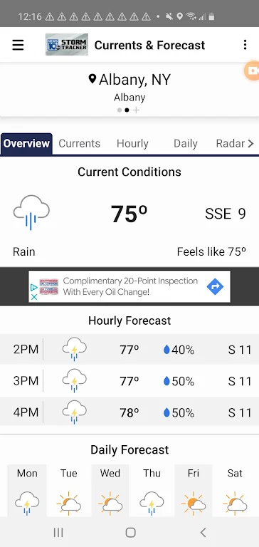 WTEN Storm Tracker - NEWS10 ဖန်သားပြင်ဓာတ်ပုံ 2