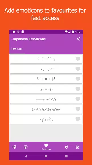 Kikko - Japanese Emoticons Kao Captura de tela 1