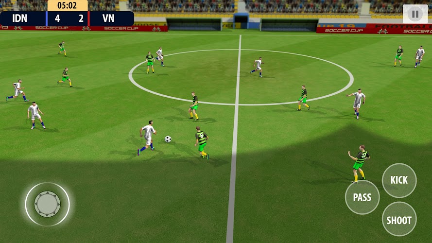 Schermata Soccer Hero: Football Game 2