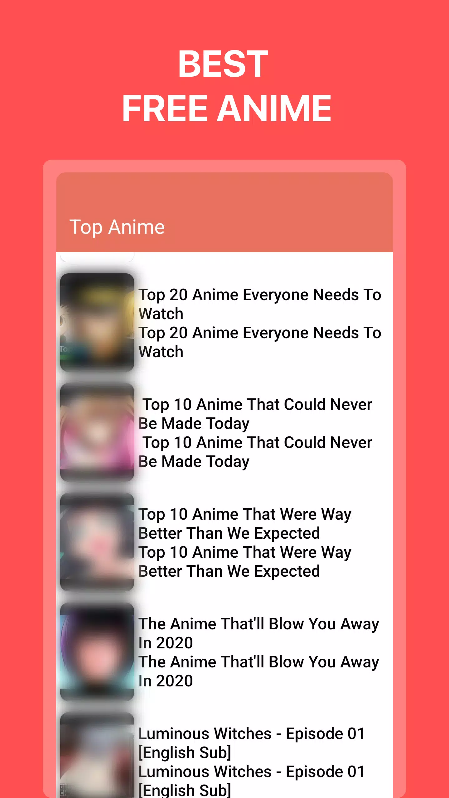 Anime tv应用截图第1张