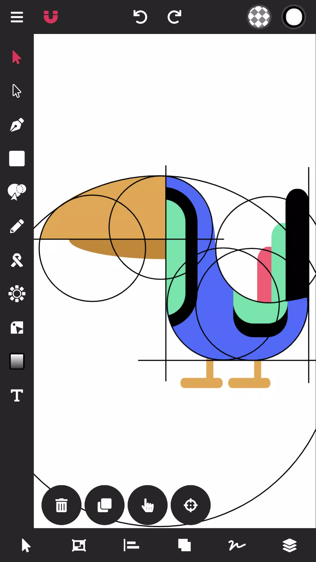 Vector Ink: SVG, Illustrator Schermafbeelding 3