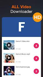 Schermata All Video Downloader - V 1
