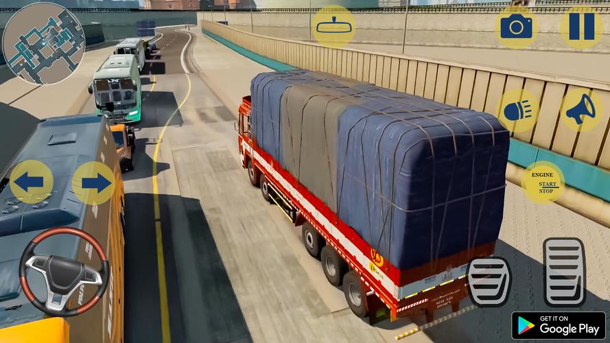 Indian Truck Cargo Truck Games 스크린샷 4