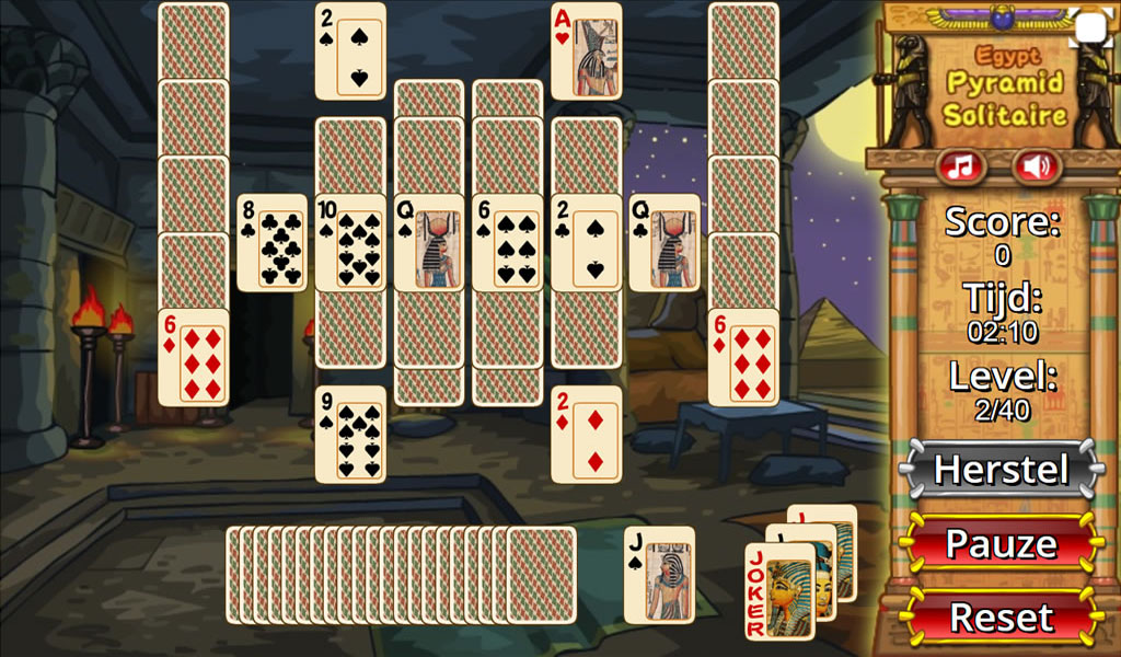 Egypt Pyramid Solitaire Capture d'écran 4