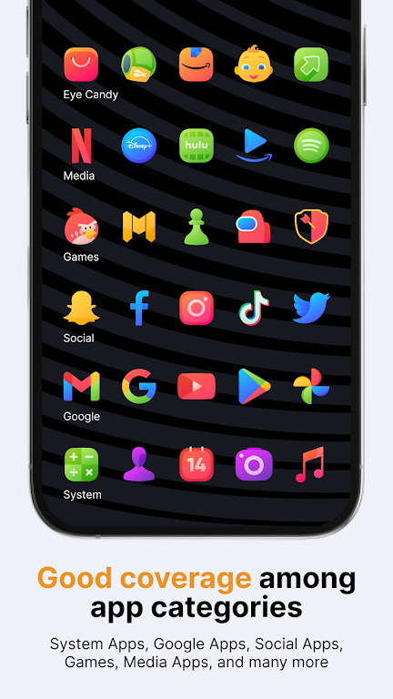 Vera Icon Pack: shapeless icon Screenshot 4
