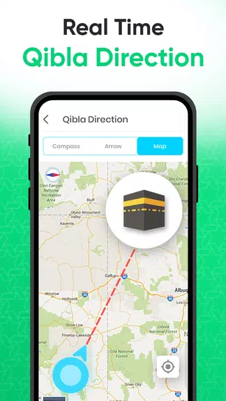 Qibla Direction: Qibla Compass スクリーンショット 3