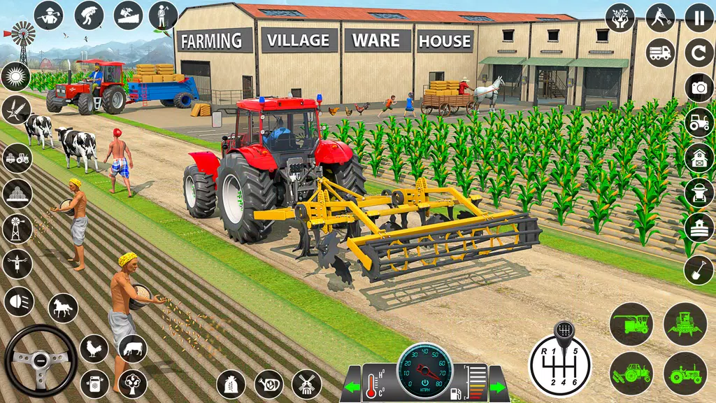 Farming Games: Tractor Driving应用截图第1张