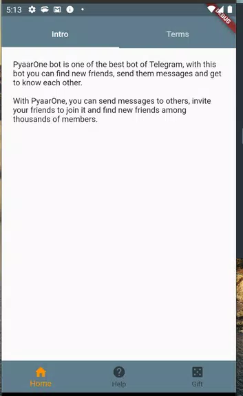 VenusYar ChatBot Help Screenshot 1