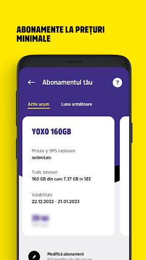 Schermata YOXO: 100% digital mobile plan 3