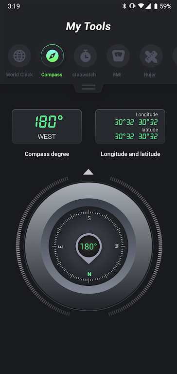 My Tool - Compass, Timer & VPN應用截圖第3張
