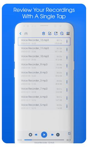 Super Voice Recorder Captura de pantalla 4