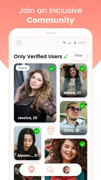 Curvy Singles Dating ဖန်သားပြင်ဓာတ်ပုံ 2