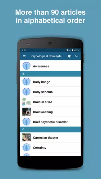Psychological concepts' Handbo Ảnh chụp màn hình 2