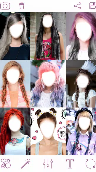 女孩髮型 Girls Hairstyles應用截圖第4張