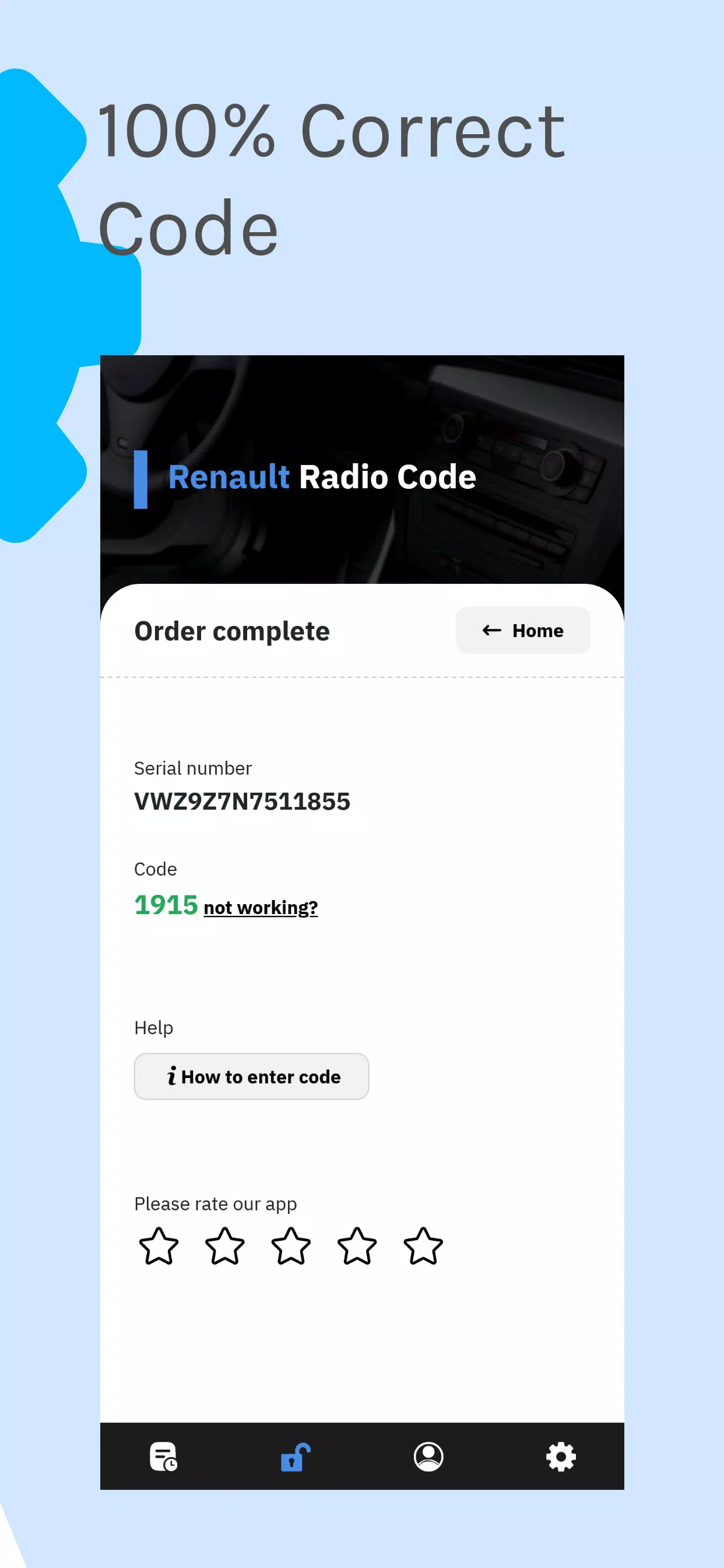 VW Radio Code Generator應用截圖第3張