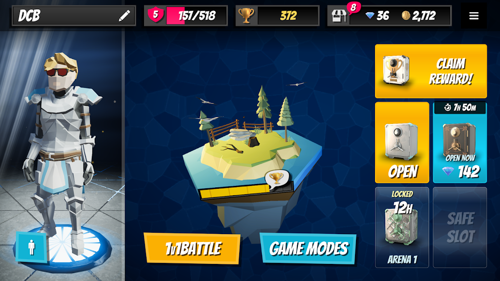 Schermata 1v1Battle 1