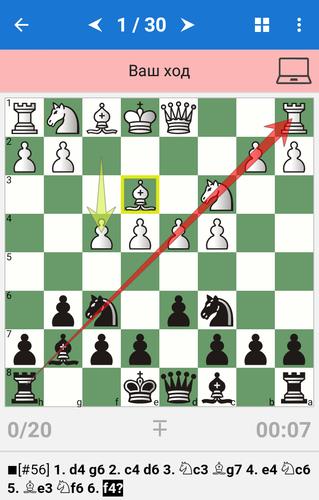 Chess Tactics in King's Indian スクリーンショット 1