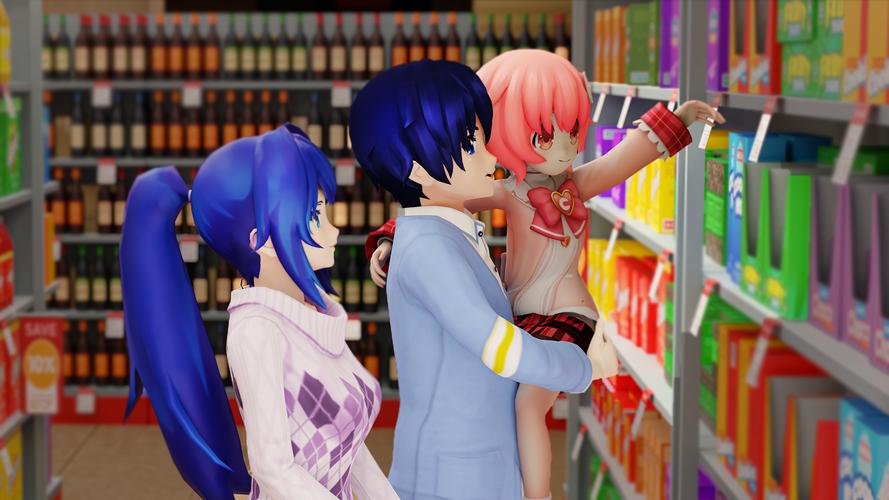 Anime Father Family Simulator スクリーンショット 3