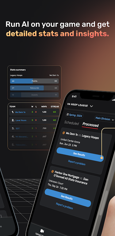 SportsVisio Manager Captura de pantalla 1