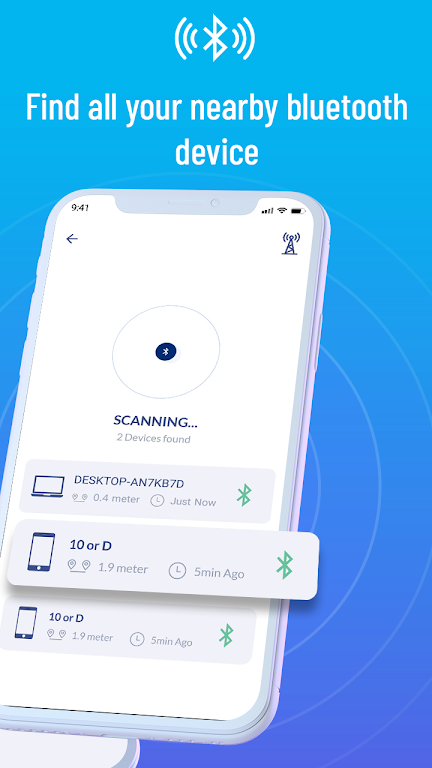 Schermata Find My Bluetooth Device 4
