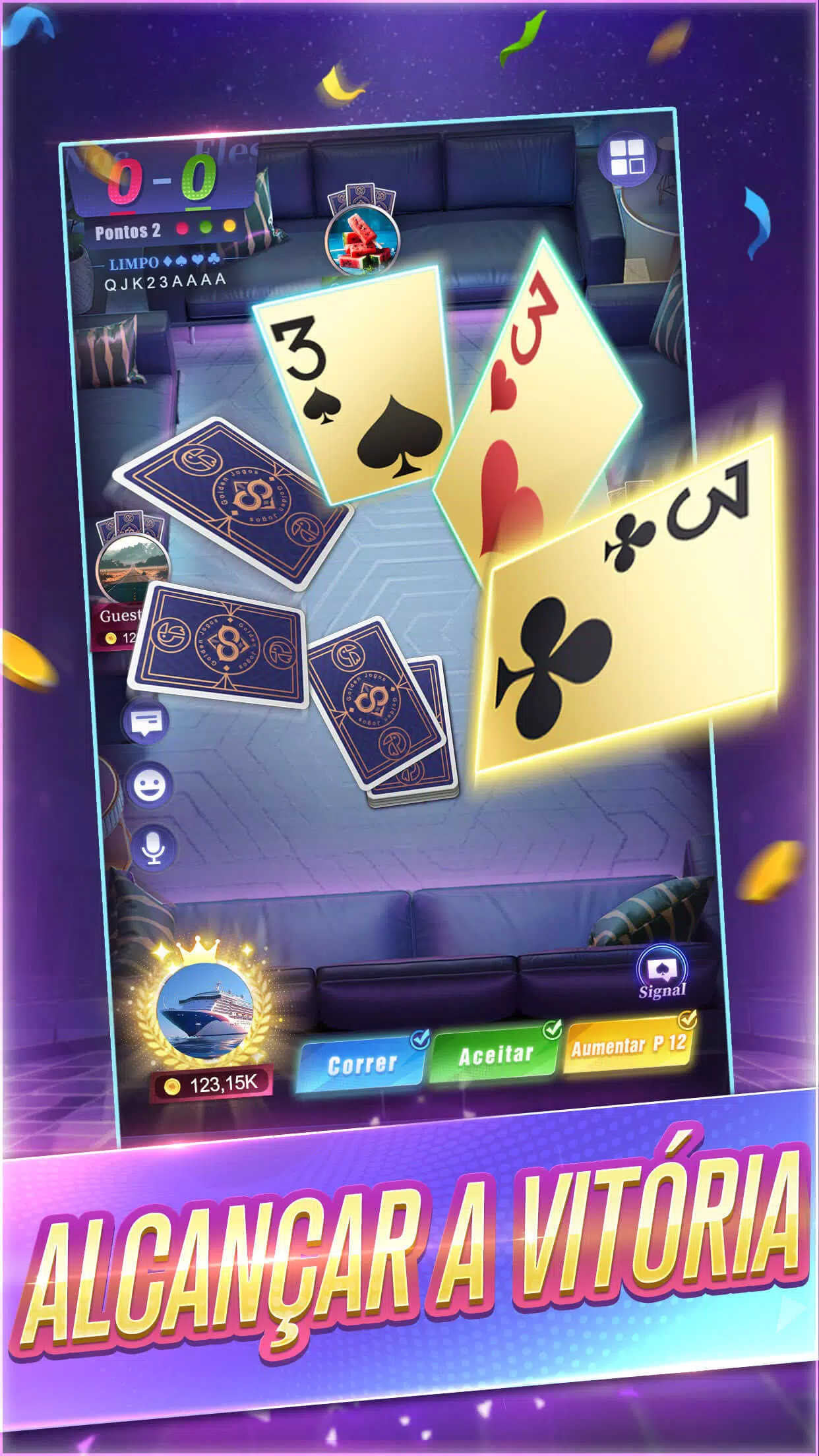 Golden Truco: Domino&Buraco स्क्रीनशॉट 4