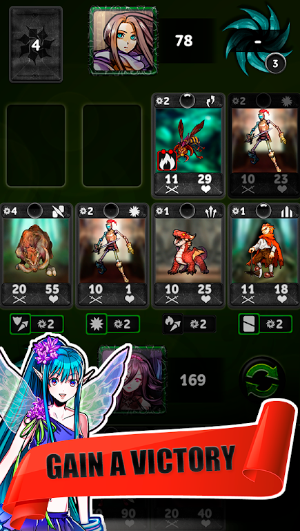 Schermata Legends of Card Worlds 3