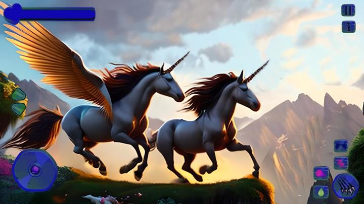 Magic Flying Unicorn Pony Game应用截图第1张