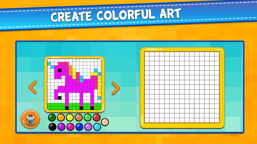 Pixel Art Coloring Games Captura de pantalla 2