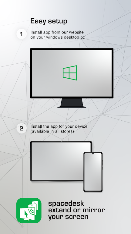 spacedesk - USB Display for PC Capture d'écran 1