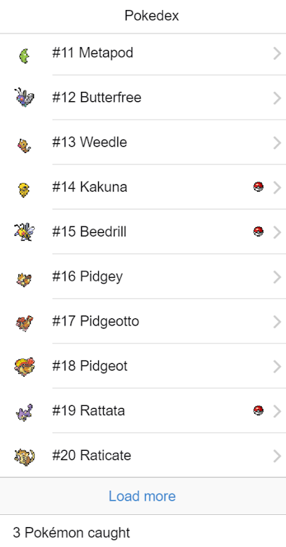 Pokedex Tracker スクリーンショット 2