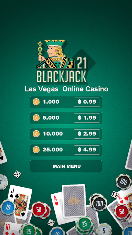 BlackJack 21: Las Vegas  Online Casino Game 스크린샷 2