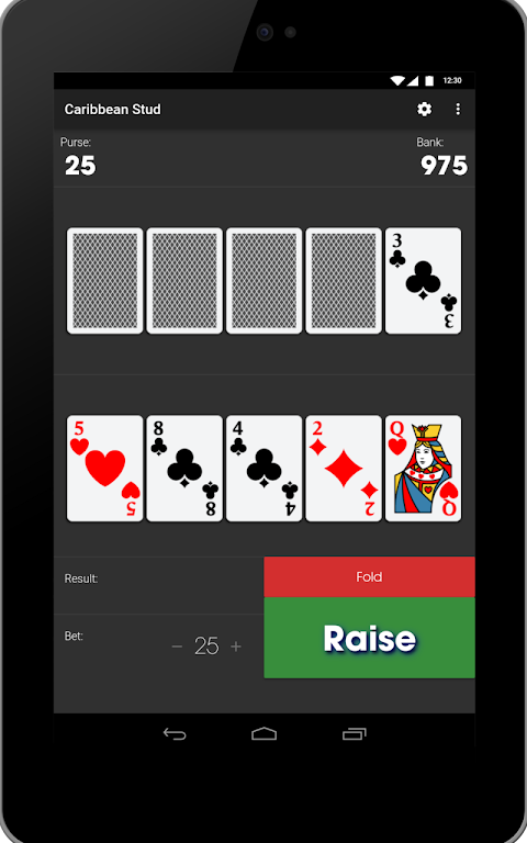 Caribbean Stud - Poker Style Card Game Скриншот 2