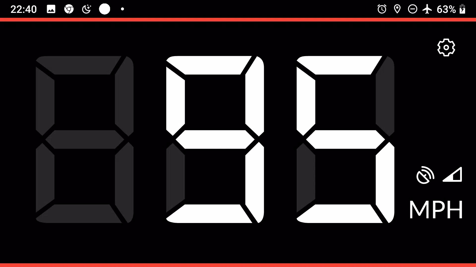 GPS Speedometer Tangkapan skrin 2