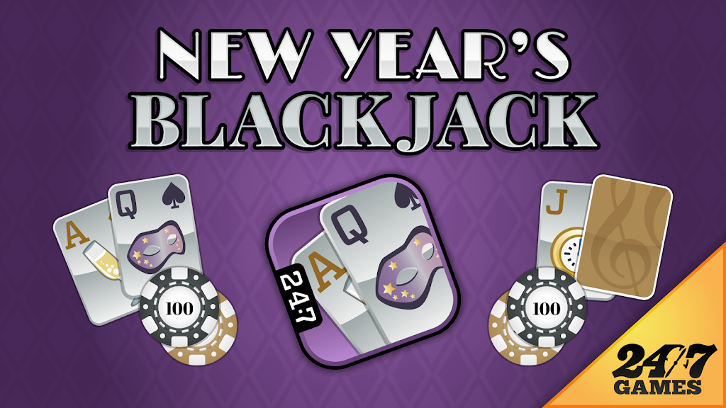 New Years Blackjack Tangkapan skrin 1