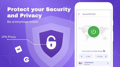 Secure VPN 2022 - Fast VPN स्क्रीनशॉट 4
