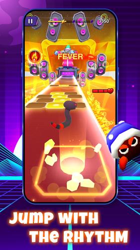Color Hop: EDM Music Rush Capture d'écran 2