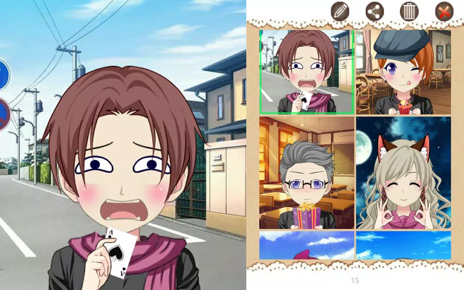 Anime Avatar Studio 스크린샷 1