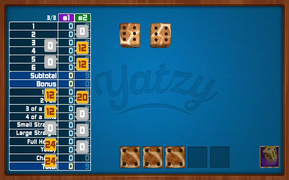 Yatzy Dice Game Screenshot 2