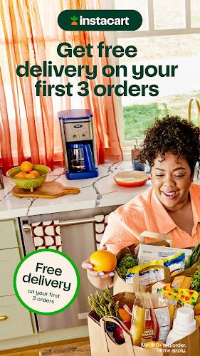 Instacart: Food delivery today Ekran Görüntüsü 1