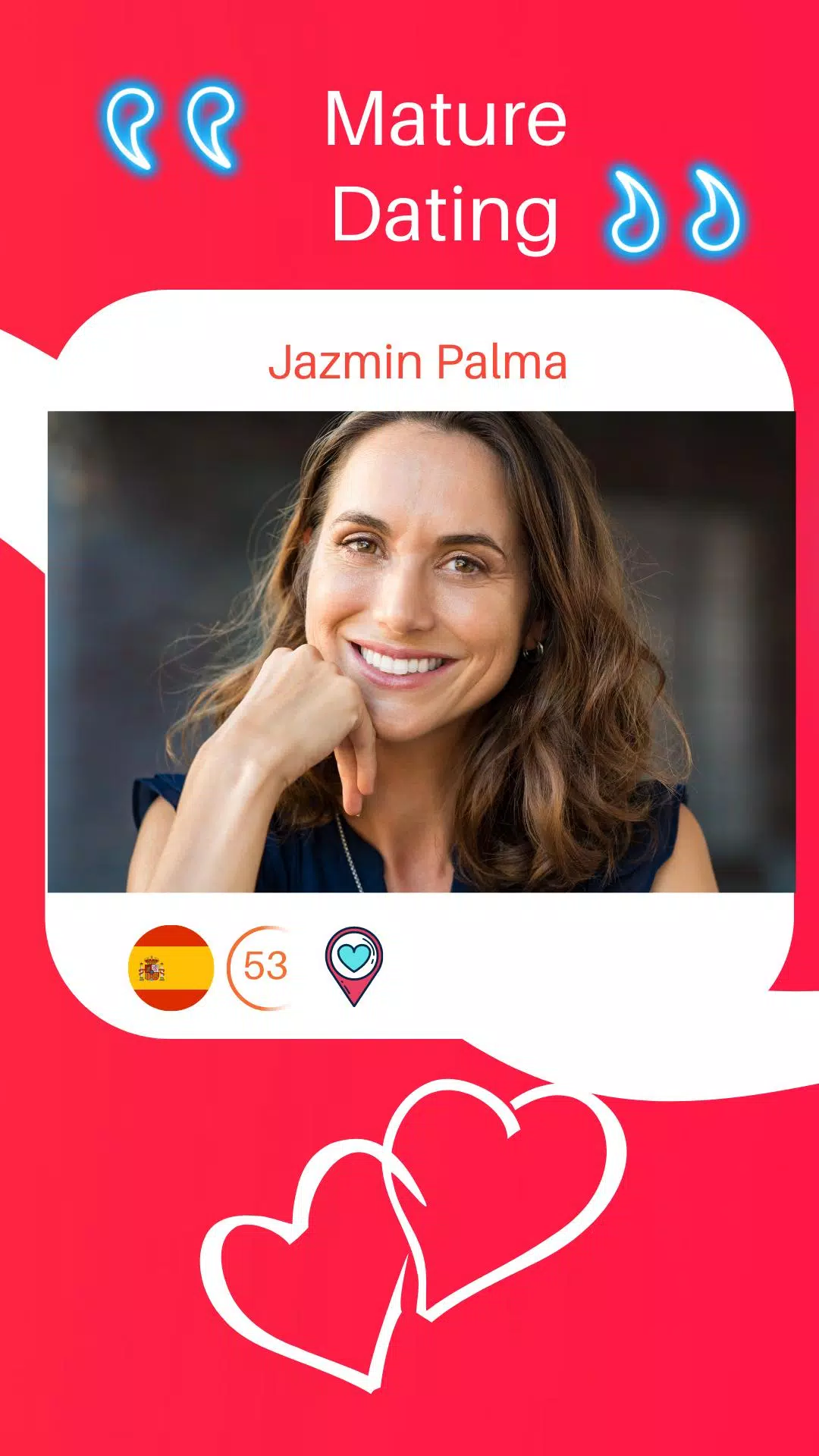 Schermata Mature Singles: Over 50 Dating 1
