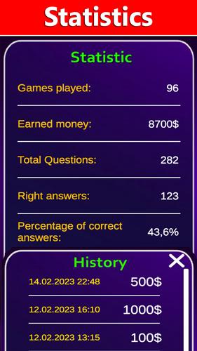 Millionaire - Quiz 2025 Zrzut ekranu 4