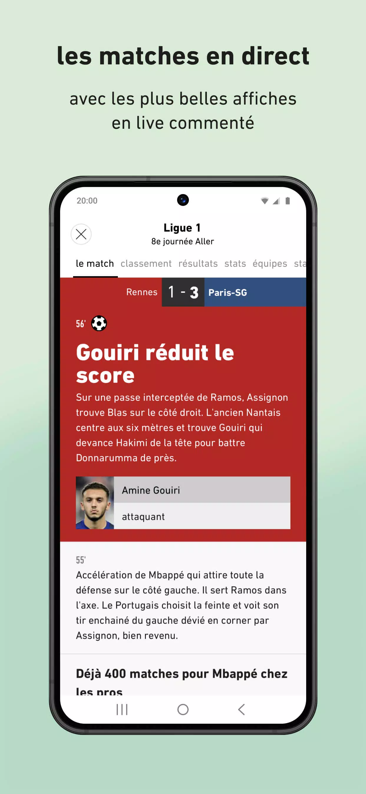 L'Équipe : live sport and news应用截图第1张