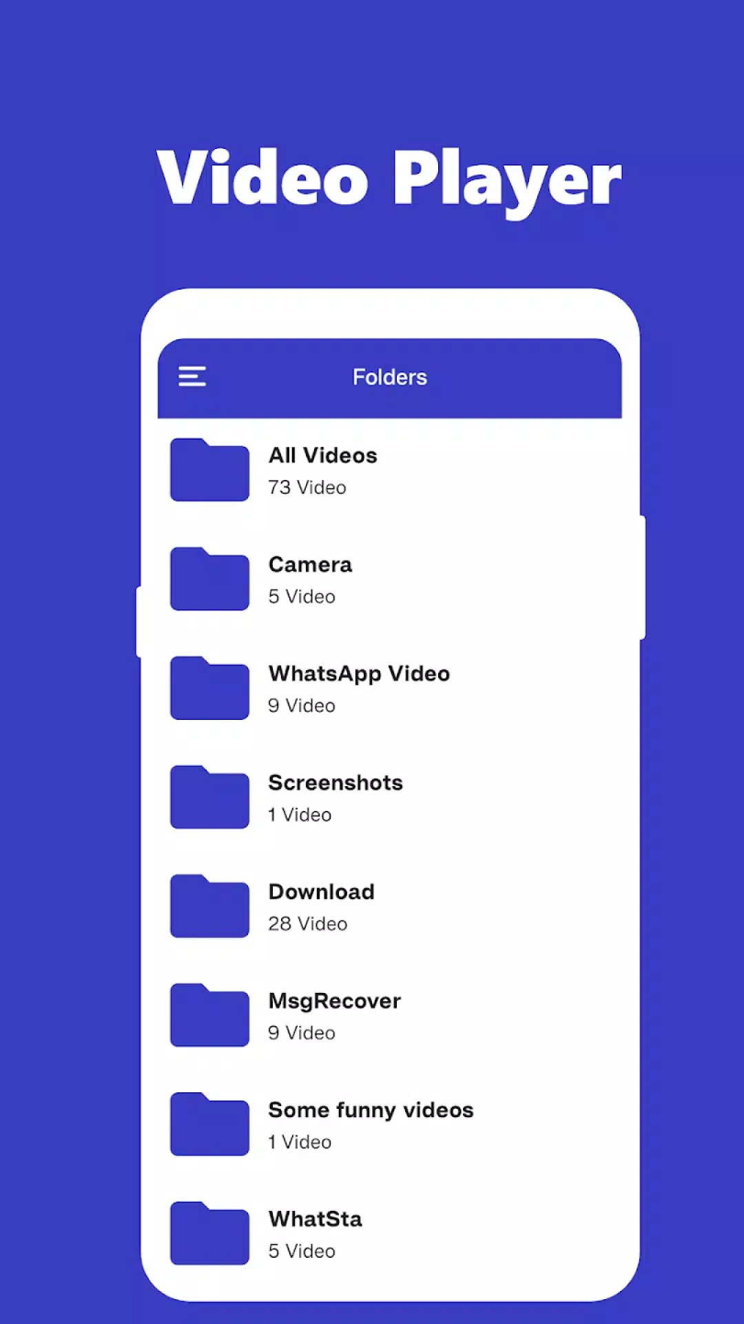 Video Player應用截圖第2張